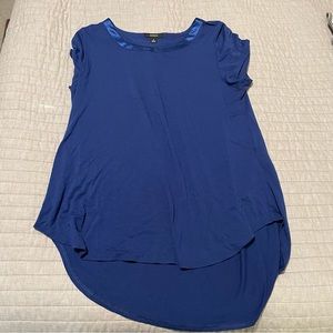 NWOT Alfani Blue Short Sleeve Tee